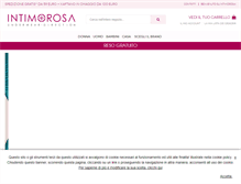 Tablet Screenshot of intimorosa.com